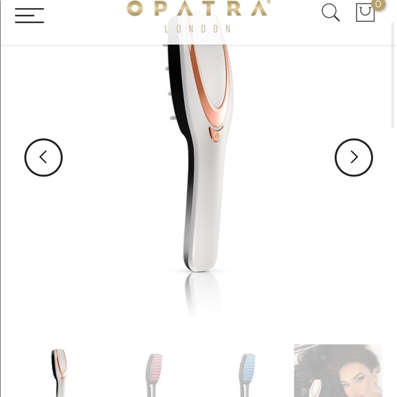OPATRA Lux Brush! New! Light and massage beauty treatment for hair/scalp - Picture 2 of 9